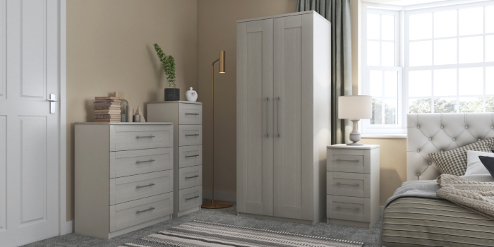 Aspen White Bedroom Collection